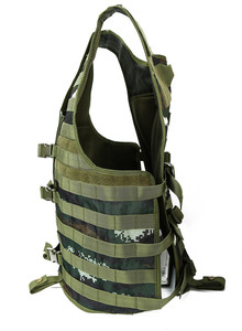 Gilet tactique camouflage formel imperméable respirant avec fermeture éclair Vêtements d'extérieur pour hommes - Product Image 3