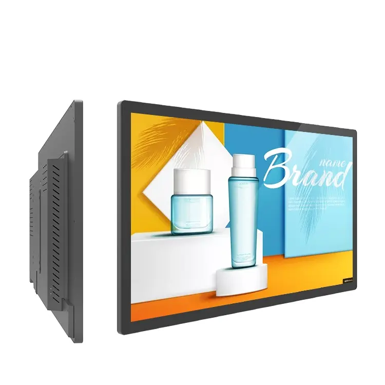 21.5" 32 inch Lcd Monitor Network 3G 4G Android WIFI 24V Bus Tv Ads Player Screen