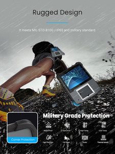 Estación de Trabajo Biométrica Móvil Resistente con Lector de Huellas Dactilares MOSIP FAP 60 para Sistema de Verificación de Identidad - Product Image 6