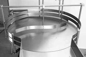 Table de remplissage et de collecte rotative automatique pour petites bouteilles rondes, pour ligne de remplissage, bouchage et étiquetage - Product Image 6