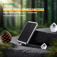 Module solaire PERC personnalisé de petite taille avec une efficacité élevée de 22,4 % et certification CE ROHS pour l'industrie des cadeaux électroniques