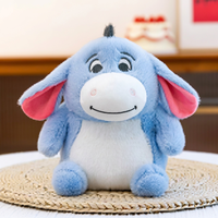 Jouets en peluche Crane Machine, direct usine, en tissu peluche épais et court, finition des bords soignée, 8 pouces, pour prix de tournoi d'arcade