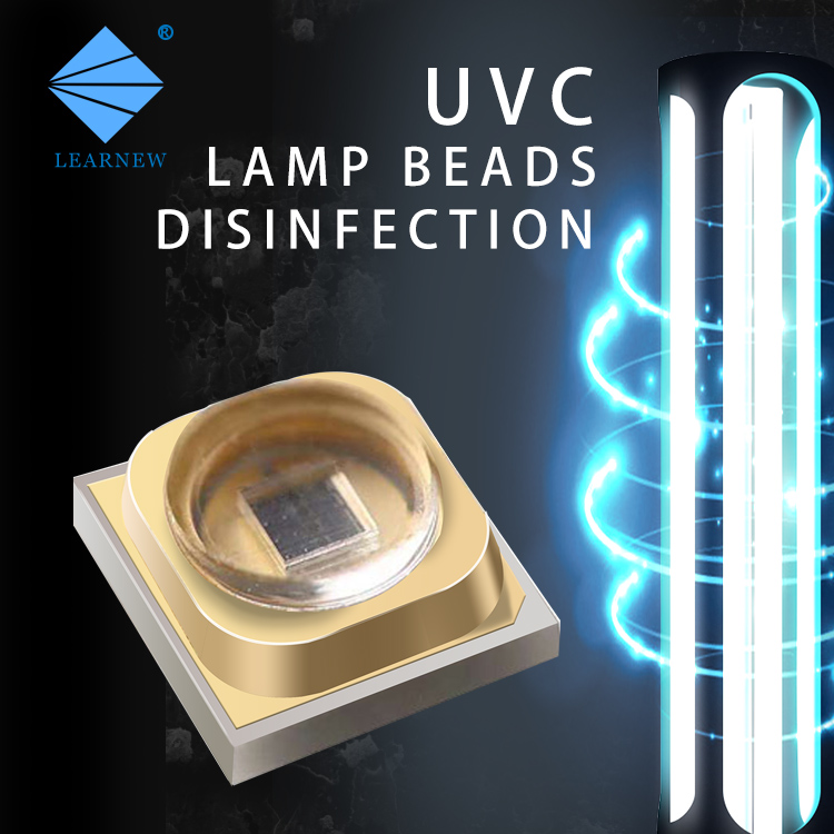 3w 3535 255nm UV UVC LED Chips 265nm 275nm For Air Water Purifier