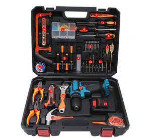 outdoor garden tool Including electric drill set plastic box stainless steel ladies garden tool set cutting tool