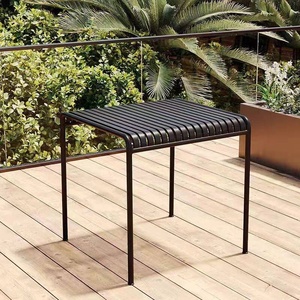 Set Tavolo e Sedie <span class=keywords><strong>da</strong></span> Esterno in Ferro Nero - Design Moderno Leggero per <span class=keywords><strong>Giardino</strong></span>, Villa, Cortile, Veranda, Hotel, Caffetteria - Product Image 6