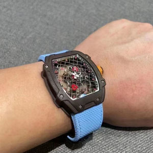 Reloj de lujo para hombre de fibra de carbono de edición limitada 27-04 – Business Social Tourbillon Automático Mecánico - Product Image 2