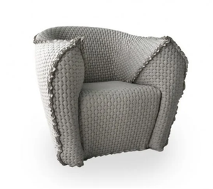 Poltrona Moderna Morroso Panna in Velluto Rinfrescante per Soggiorno, Sala da Pranzo e Uso Scolastico, Nero <span class=keywords><strong>Puff</strong></span> - Product Image 1