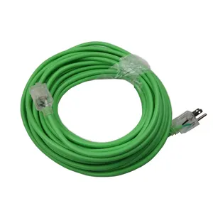 Plug N5-15P to N5-15R Transparent Electric Extension Cords