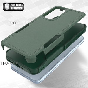 Resistente alla caduta robusta armatura ibrida antiurto <span class=keywords><strong>COM</strong></span> * custodia MUTER robusta custodia posteriore a prova di caduta per <span class=keywords><strong>Samsung</strong></span> A54 A34 A14 oneplus nord - Product Image 4