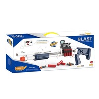 Senapan Mainan MILI 77CM Manual Pelontar Selongsong Peluru Busa Eva Model Besar Plastik Air Soft Gun