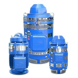 Motores de CA Trifásicos de Alto Voltaje TEFC VHS, 100KW, 200KW, 300KW, 400KW, 500KW, IP54, IP55, Motor de Eje Hueco Vertical con - Product Image 1