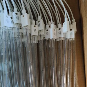 Đèn <span class=keywords><strong>halogen</strong></span> hồng ngoại trong suốt, thanh nhiệt Quartz 230V <span class=keywords><strong>1500W</strong></span> mới về, dùng cho máy thổi chai thú cưng - Product Image 5