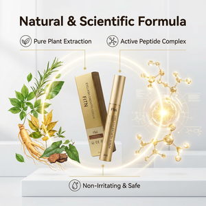 Toptan Kendi Laboratuvarımızla Test Edilmiş Vegan Hint Yağı Kirpik Serumu Su Geçirmez Hormon İçermeyen Kirpik Uzatıcı Nemlendirici - Product Image 4