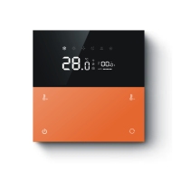 Contrôleur de température Zigbee AC à bouton poussoir en métal Tianlai M9-T