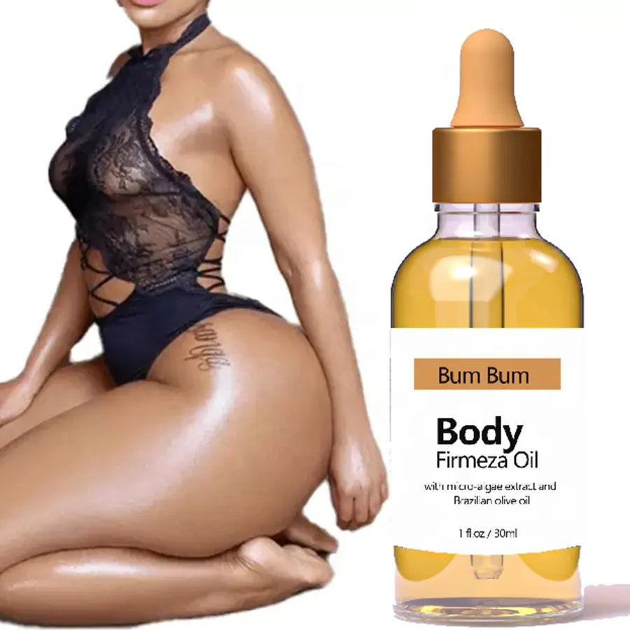 Olio per l'anca con Micro alghe olio d'oliva naturale massaggio glutei Sexy miglioramento glutei sollevamento cura del corpo