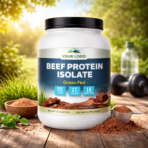 Suplemento de Proteína Isolada de Carne Bovina Natural para Crescimento Muscular e Fitness 22g de Proteína 17g de Colágeno 18 <span class=keywords><strong>Amino</strong></span>ácidos - Product Image 6