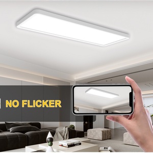 Wholesale Waterproof Rectangular Ceiling <b>Light</b> High Quality Dimmable <b>Light</b> <b>Panel</b> for Living Room Bedroom with Remote Control - Product Image 6