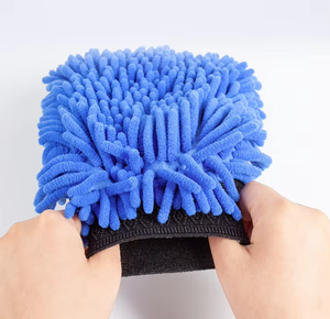 ถุงมือล้างรถไมโครไฟเบอร์เชนิลล์ขนาดใหญ่พิเศษแบบพรีเมียมกันน้ำ - Product Image 3