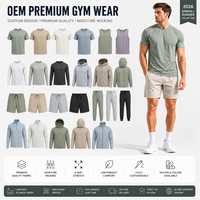 Ensemble de t-shirts pour hommes de haute qualité, à séchage rapide, respirant, anti-transpiration, avec short, 2 pièces, vêtements de sport pour la salle de sport, fabricant
