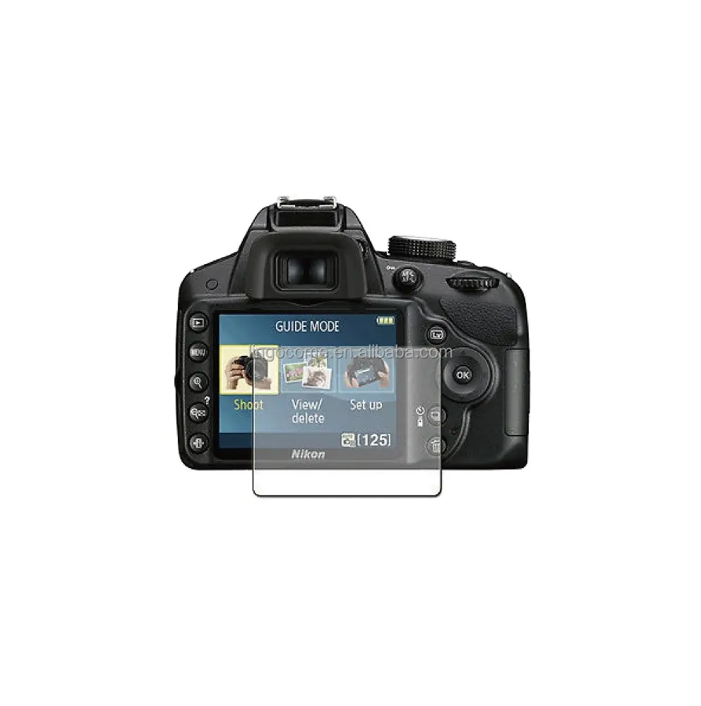 Clear LCD Screen Guard Protector Film for Canon 600D / Rebel T3i DSLR