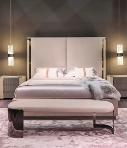 Modern Fabric Queen <strong>Size</strong> or <strong>king</strong> <strong>Size</strong> <strong>Bed</strong> Double <strong>Bed</strong> for Bedroom Furniture <strong>Set</strong> Latest Design <strong>Bed</strong> - Product Image 3