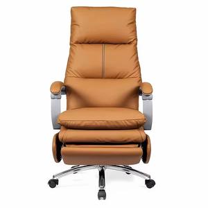 Sofá Reclinable de Oficina de Cuero de Primera Calidad, Silla Reclinable de Gravedad Cero de Lujo para Oficina Ejecutiva en Casa - Product Image 5