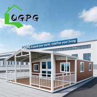 Maison préfabriquée sécurisée en conteneur extensible de 20 pieds et 40 pieds avec cuisine, maison mobile préfabriquée en vente, Casa Contenedor