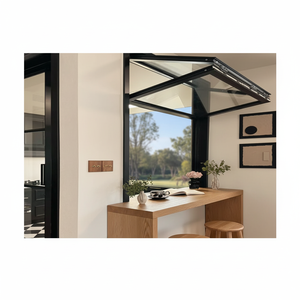 Fenêtre pliante en aluminium certifiée CE pour fabricant professionnel commercial, aluminium anodisé de qualité supérieure - Product Image 5