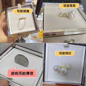 Bear Shaped Cake <b>Ring</b> <b>Box</b> Magic Flip Jewelry <b>Box</b> With Candle Light For Birthday Valentine's Day Gift Couples Present - Product Image 4