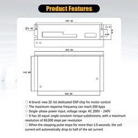 Contrôleur hybride de servomoteur à boucle fermée HLTNC HB808C V38 24-80VDC 8A pour moteur CNC NEMA 23 24 34, imprimante 3D