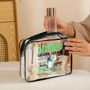 Sacs de toilette de voyage en PVC transparent pour femmes, 1 pièce - Product Image 5