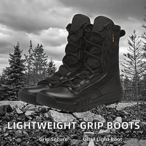 Bottes de randonnée et d'escalade pour hommes, légères, respirantes, antidérapantes, avec tige synthétique et semelle extérieure en caoutchouc, printemps <span class=keywords><strong>2023</strong></span> - Product Image 2