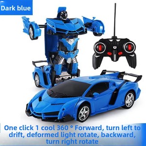 2-trong-1 <span class=keywords><strong>RC</strong></span> Xe Robot 2.4GHz chuyển đổi trận chiến đồ chơi 360 độ xoay LED ánh sáng cho trẻ em - Product Image 6