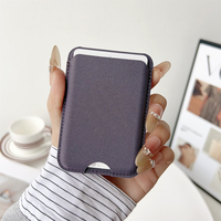 Portefeuille magnétique en tissu Anfeng Tech 17 Pro avec support pliable adhésif, fixation magnétique, utilisation portable en extérieur et sur bureau