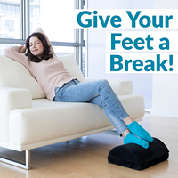 Repose-pieds gonflable en pvc à hauteur réglable housse amovible pour repose-pieds d'avion repose-jambes de camping sous l'oreiller de bureau