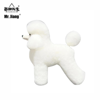 Perruques de pratique de toilettage Mr.Jiang Ram (modules de poils complets-sans modèle de base)-Système d'entraînement de beauté pour animaux de compagnie