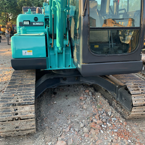 Excavatrice d'occasion Kobelco SK75, marque japonaise d'origine, 7,5 tonnes, mini-excavatrice sur chenilles en caoutchouc. - Product Image 5