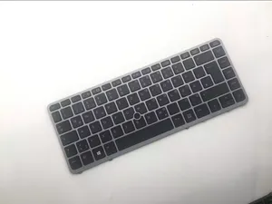 Teclado alemán retroiluminado con marco plateado, nuevo, para <span class=keywords><strong>HP</strong></span> EliteBook 840 G1 850 G1 <span class=keywords><strong>G2</strong></span> <span class=keywords><strong>ZBook</strong></span> <span class=keywords><strong>14</strong></span>, con punto, nuevo, para la marca <span class=keywords><strong>HP</strong></span> - Product Image 3