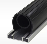 Vente directe d'usine PVC Durable joint en caoutchouc extérieur seuil de porte de Garage joint bas bande de caoutchouc de sol résistant aux intempéries