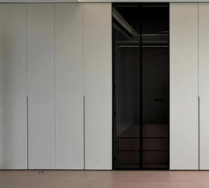 Fabricant de meubles sur mesure Meubles de chambre à coucher Armoire moderne modulaire en bois Design Garde-robe de chambre Style minimaliste - Product Image 3