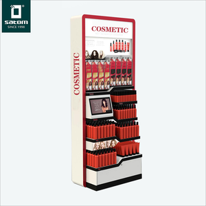 Maquillaje cosmético Pestañas Gafas <span class=keywords><strong>Esmalte</strong></span> de <span class=keywords><strong>uñas</strong></span> Lápiz labial Metal Acrílico Soporte de exhibición Estante de exhibición - Product Image 1