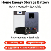 Système de stockage d'énergie hors réseau au lithium-ion de qualité commerciale 11 kW 51,2 V 200 Ah avec contrôleur MPPT pour alimentation de secours domestique