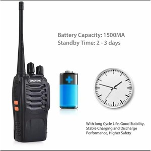 Radio bidirectionnelle portable Baofeng BF-888S, 5-10W, batterie rechargeable, talkie-walkie d'extérieur, usage civil - Product Image 5