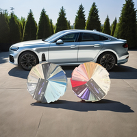 Film protecteur gris AMG en TPU pour voiture, film PPF mat résistant aux rayures avec fonction de changement de couleur pour la peinture de carrosserie