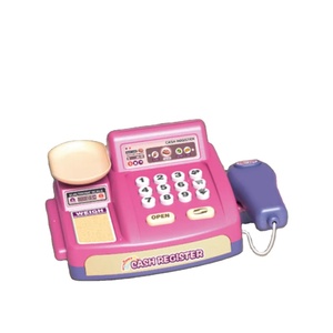 Mini caja registradora <span class=keywords><strong>de</strong></span> supermercado Unisex, venta al por mayor, juguetes <span class=keywords><strong>de</strong></span> plástico para comestibles para niños, educación para uso <span class=keywords><strong>en</strong></span> el hogar y el aula - Product Image 1