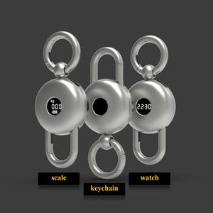 2025 New Coming mini có thể sạc lại đồng hồ kỹ thuật số với quy mô Keychain quy mô kỹ thuật số xem Keychain quy mô nhỏ dễ dàng mang theo - Product Image 1