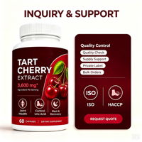 Suplemen Kesehatan Sendi dan Penyeimbang Asam Urat Ekstrak Ceri Tart 3600mg Siap Kirim 60 Kapsul Campuran Sehat