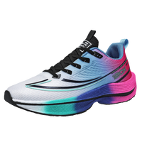 Chaussures de course en tricot dégradé, légères et amorties, fournisseur en gros
