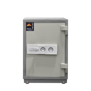 Dépôt bancaire numérique électronique sécurisé bureau à domicile boîte à feu 2 serrures à clé armoire document coffre-fort ignifuge - Product Image 1
