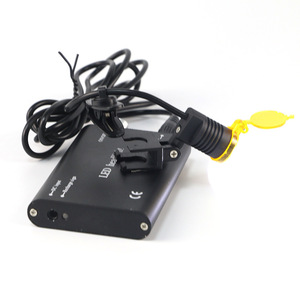 LED Headlamp Rechargeable Battery Adjustable Brightness Dental Oral ENT Use Black Silver Blue Red - Product Image 3